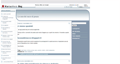 Desktop Screenshot of lacasadeisacco.blog.kataweb.it