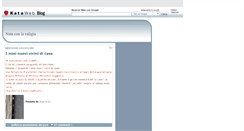 Desktop Screenshot of nataconlavaligia.blog.kataweb.it