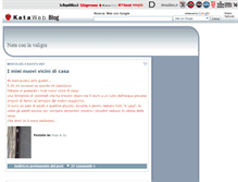 Tablet Screenshot of nataconlavaligia.blog.kataweb.it