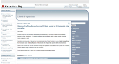 Desktop Screenshot of libertadiespressione.blog.kataweb.it