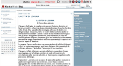 Desktop Screenshot of imasciasito.blog.kataweb.it