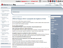 Tablet Screenshot of italiaturismo.blog.kataweb.it