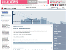 Tablet Screenshot of crocchette.blog.kataweb.it