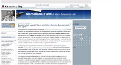 Desktop Screenshot of mariotedeschini.blog.kataweb.it