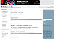 Desktop Screenshot of ilmale.blog.kataweb.it