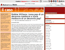 Tablet Screenshot of musica-ilcaso.temi.kataweb.it