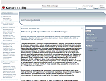 Tablet Screenshot of infezioniospedaliere.blog.kataweb.it