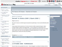 Tablet Screenshot of hosmessodifumare.blog.kataweb.it