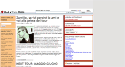 Desktop Screenshot of musica.temi.kataweb.it