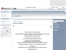 Tablet Screenshot of natalegalletta.blog.kataweb.it